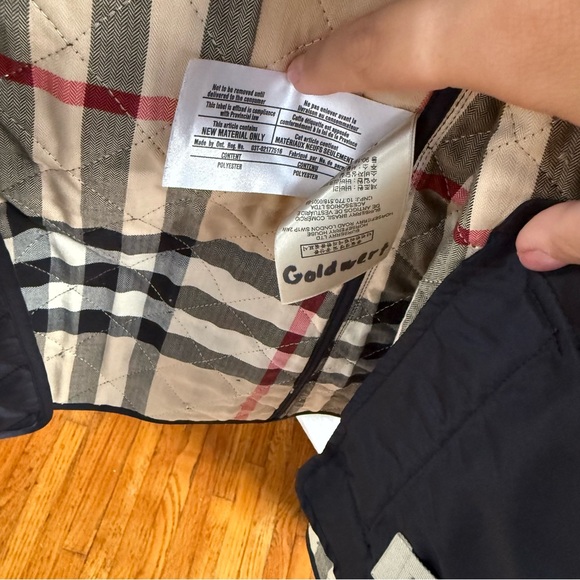 Burberry Women’s Jacket Navy - Picture 9 of 10